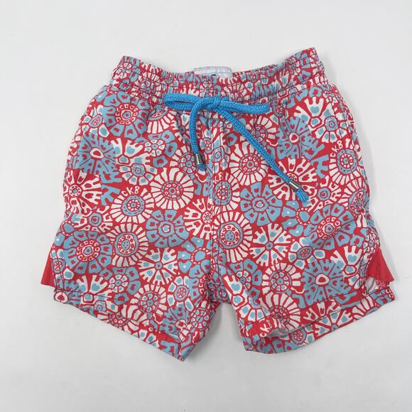 Boys Size 2-3T Bundle of Swim Trunks CK Bradley Paisley Red Snapper Rock Penguin - Picture 2 of 16